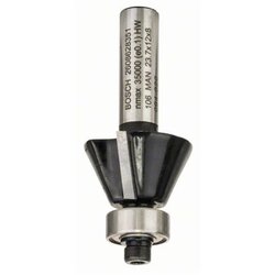 Bosch Glodalo za skošavanje ivica / glodalo za glodanje uz površinu 2608628351 8 mm D1 23.7 mm B 5.5 mm L 12 mm G 54 mm 25° srebrno Cene