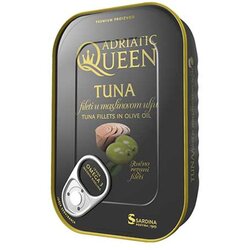 Adriatic queen Tuna fileti u maslinovom ulju, 105g Cene