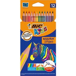 Bic drvene bojice cev.stripes 1/12 Cene