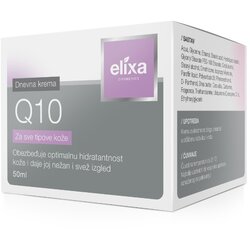 Elixa Cosmetics Q10 krema dan, 50ml Cene