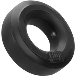 Hünkyjunk Cockring Single Black Tar Cene
