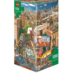 Heye puzzle 2000 delova Triangle Doro Göbel & Peter Knorr Superhero Movie 29997 Cene