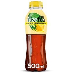 Fuze Tea crni ledeni čaj s okusom limuna i limunske trave 0,5l 12/boca, XXL Cene