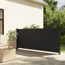 vidaXL Bočna tenda na uvlačenje crna 140 x 300 cm Cijene