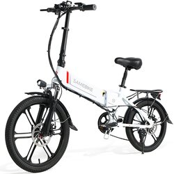 Samebike 20LVXD30-II 350W 20" zložljivo električno treking kolo, 48V 10,4Ah, belo, (21960367) Cene
