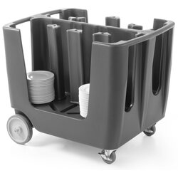 Amer Box Gostinski voziček s pokrovom za transport krožnikov do 300 mm, (21387820) Cene