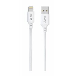 Swissten iPEAX KABEL TPU USB-A/LIGHTNING 1M, 30W, USB 2.0 Ultra otporan, bijeli Cene