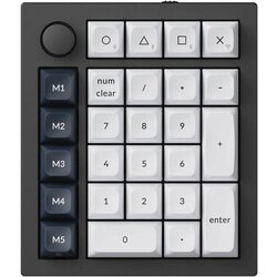 KEYCHRON Q0 Max RGB QMK/VIA Knob Različica numerične tipkovnice (črna) Cene