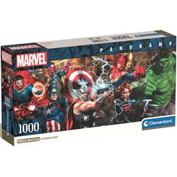 Clementoni Marvel superjunaci puzzle od 1000 komada, panorama, 98x33cm - Cene