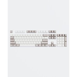 Dark Project KS-48 PBT Keycaps (ENG/RU/UA | White/Grey), (20850139) Cene