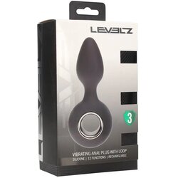 Levelz by Shots Analni čep sa vibracijom Anal Plug with Loop Cene
