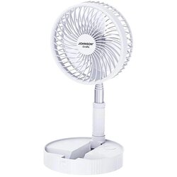 Johnson Punjivi stoni ventilator GIRAFFA 5W/3,7V 1200 mAh prečnik 20 cm bela Cene