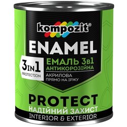  Antikorozivni emajl 3 u 1 KOMPOZIT PROTECT 0,65 kg | razne nijanse Cijene