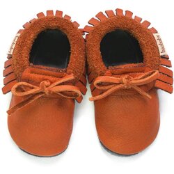 Baobaby Mekane dječje cipelice, Mokasine , Hazelnut Cene