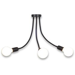 Top Light galileo 3 c - visilica na šipci 3xE27/40W/230V, crne boje Cene