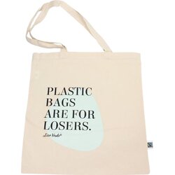 Ecco Verde Pamučna torba "No plastic" Cene
