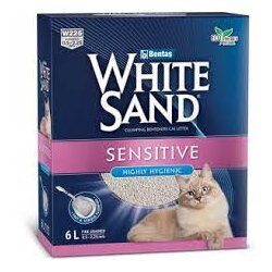 Bentas white sand sensitive posip za mačke 6l Cene