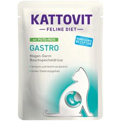 Kattovit Feline Gastro vrečke 24 x 85 g - Puran & riž Cene