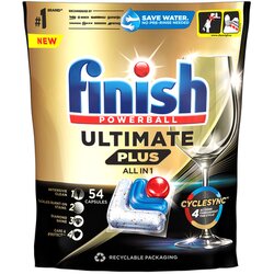 Finish ultimate plus aio tablete za strojno pranje posuđa 54 tableta Cene