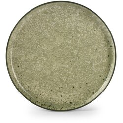 ONA Zeleni/krem tanjur od kamenine ø 27 cm Gravel – Cene