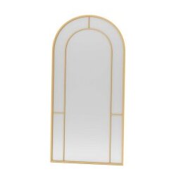 Hanah home ogledalo rounda gold Cene