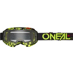 Goggle O'Neal B-10 ATTACK V.24 Black/neon yellow - clear Cene
