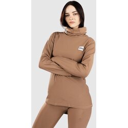 Eivy Icecold Gaiter Rib Top Funkcijska majica faded coffee Cene
