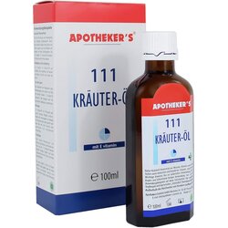 Apotheker's Cosmetic Zeliščno olje 111 z vitaminom E Kräuter-Öl Apotheker's Cene