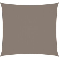 vidaXL Jedro protiv sunca od tkanine četvrtasto 4 x 4 m smeđe-sivo Cijene