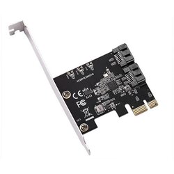 E-green pci-express kontroler 2-port sata iii int. kartica JMB582 chipset Cene