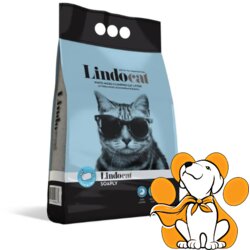 Lindocat 10l, posip za mačke od belog bentonita sa svetloplavim granulama Cene