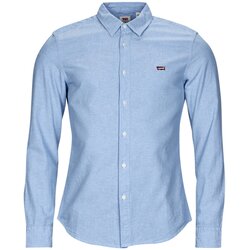 Levi's Srajce z dolgimi rokavi LS BATTERY HM SHIRT SLIM Modra Cene