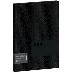 BERLINGO Fascikla sa folijama DoubleBlack, 20 folija A4 crna 04CSB299465 Cene