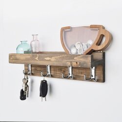 Hanah home Kuhinjska polica 40x11x11cm Orah Cijene