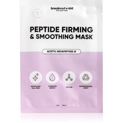 breakout + aid Peptide Firming & Smoothing Mask maska iz platna s peptidi 34 g Cene