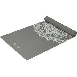 GAIAM Prostirka za jogu 5 mm - tiskana - Dark Greige Marrakesh Cene