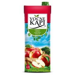 Voćne Kapi sok jabuka 1,5L brik Cene