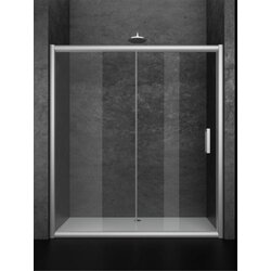 Quartz tuš paravan lux 2 hrom profili 150x200cm providno staklo Cene