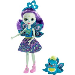 Enchantimals Mattel Mini punčka - Patter Peacock & Flap (FXM74), (21382342) Cene