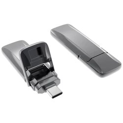 Xlyne 7610000 USB stick 1 TB siva 7610000 USB-C® USB 3.2 (2. gen.) Cene