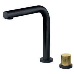 Rosan S2 Black-Gold baterija podgradna za lavabo jednoručna visoka Cene