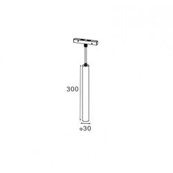 Magnetic visilica 300 LED09-7W 3000K 24° 48V dc new Cene