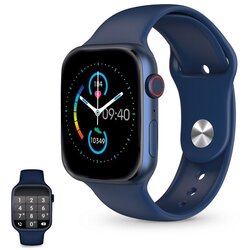 Ksix smartwatch urban 4, 2.15” ips zakrivljeni zaslon, 5 dana aut., IP68, plavi Cene