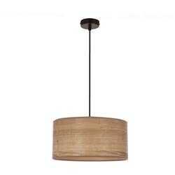 Candellux Lighting svjetlo smeđa viseća svjetiljka sa sjenilom od ratana ø 30 cm legno – Cene
