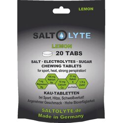 SALTOLYTE 20 tableta za žvakanje sa soli i elektrolitima - Lemon Cene