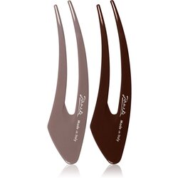 Janeke Hair Clip sponke za lase Brown 2x12,5 cm Cene