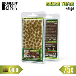 Green Stuff World Static Grass Tufts 6mm Beige (75 pcs) | Buseni trave 6mm bež (75 kom) Cene