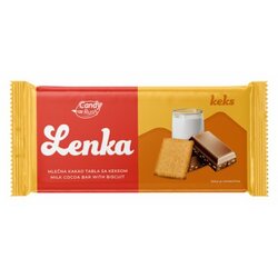 LENKA KREM TABLA MLEČNA SA KEKSOM 100G Cene