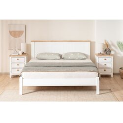 Hanah home Blink francuski krevet, 120x98x200 cm, bijela Cijene