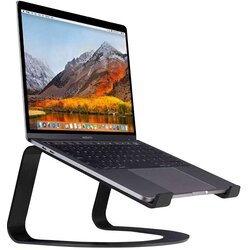 TWELVE SOUTH Dvanajst aluminijastih stojal South Curve za MacBook, prenosnike, mat črna Curve stojalo za prenosni računalnik, (20519517) Cene